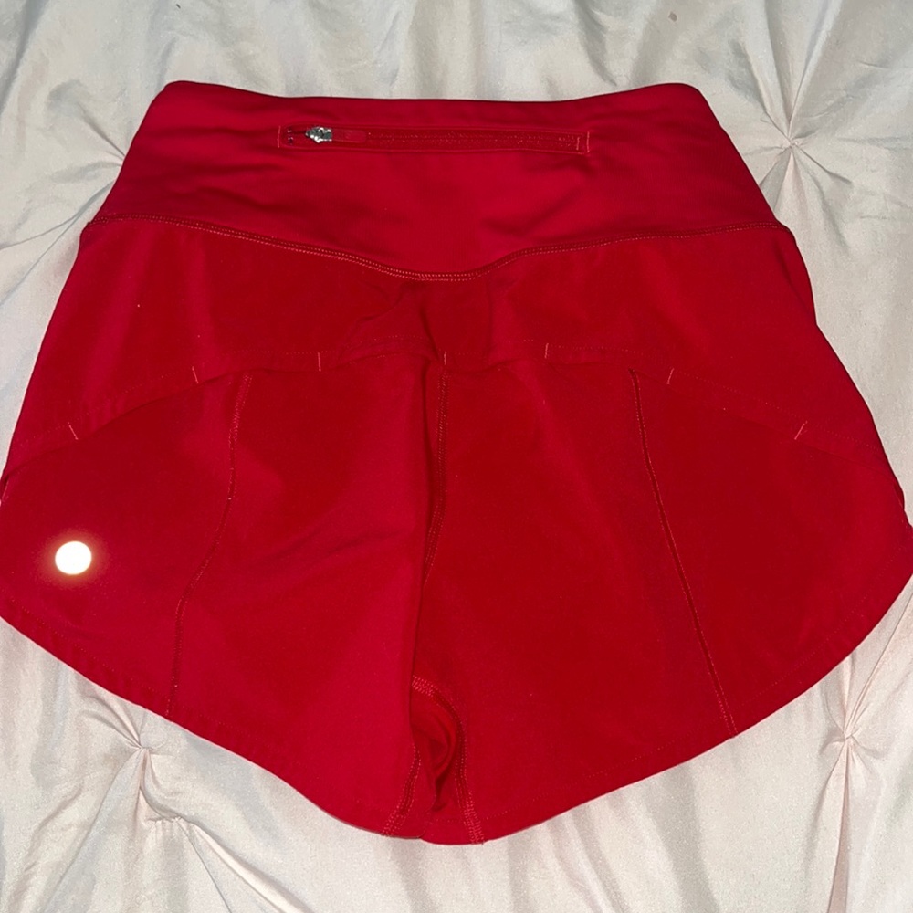lululemon HR 4 inch speed up shorts